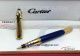 Perfect Replica AAA Grade Cartier Panthere Rollerball Pen for Gift - Blue and Gold Pen (2)_th.jpg